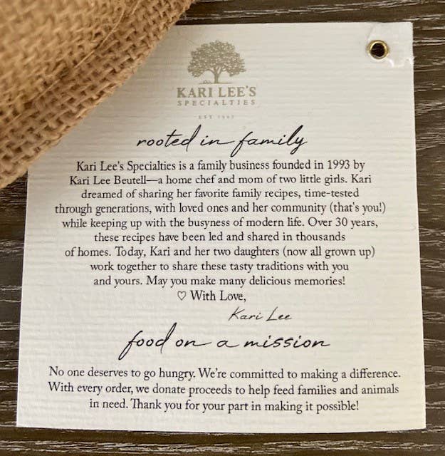 Caramel Apple Bars Mix