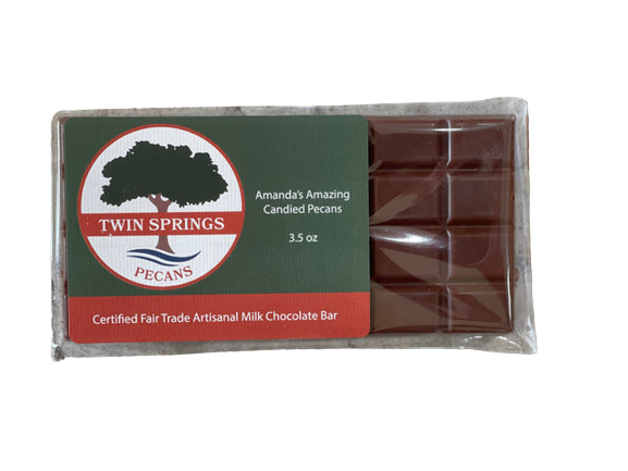 Artisanal Pecan Chocolate Bars