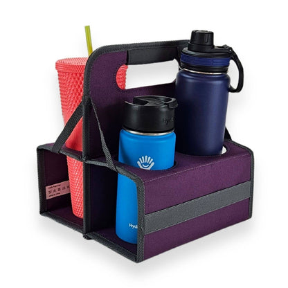 Reusable  Drink Carriers, 4 Cup, Collapsible