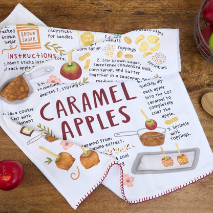 Caramel Apples Kitchen Towel