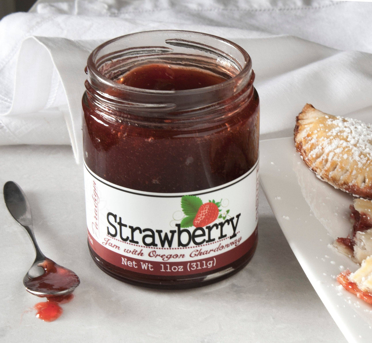 Paradigm Strawberry Jam with Oregon Chardonnay