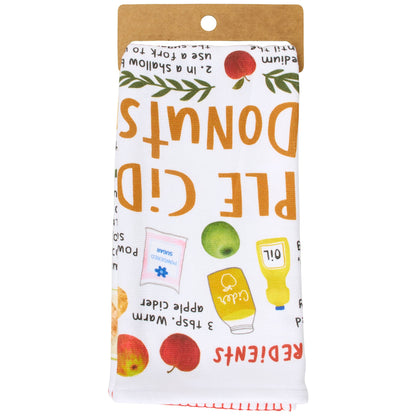 Apple Cider Donuts Kitchen Towel