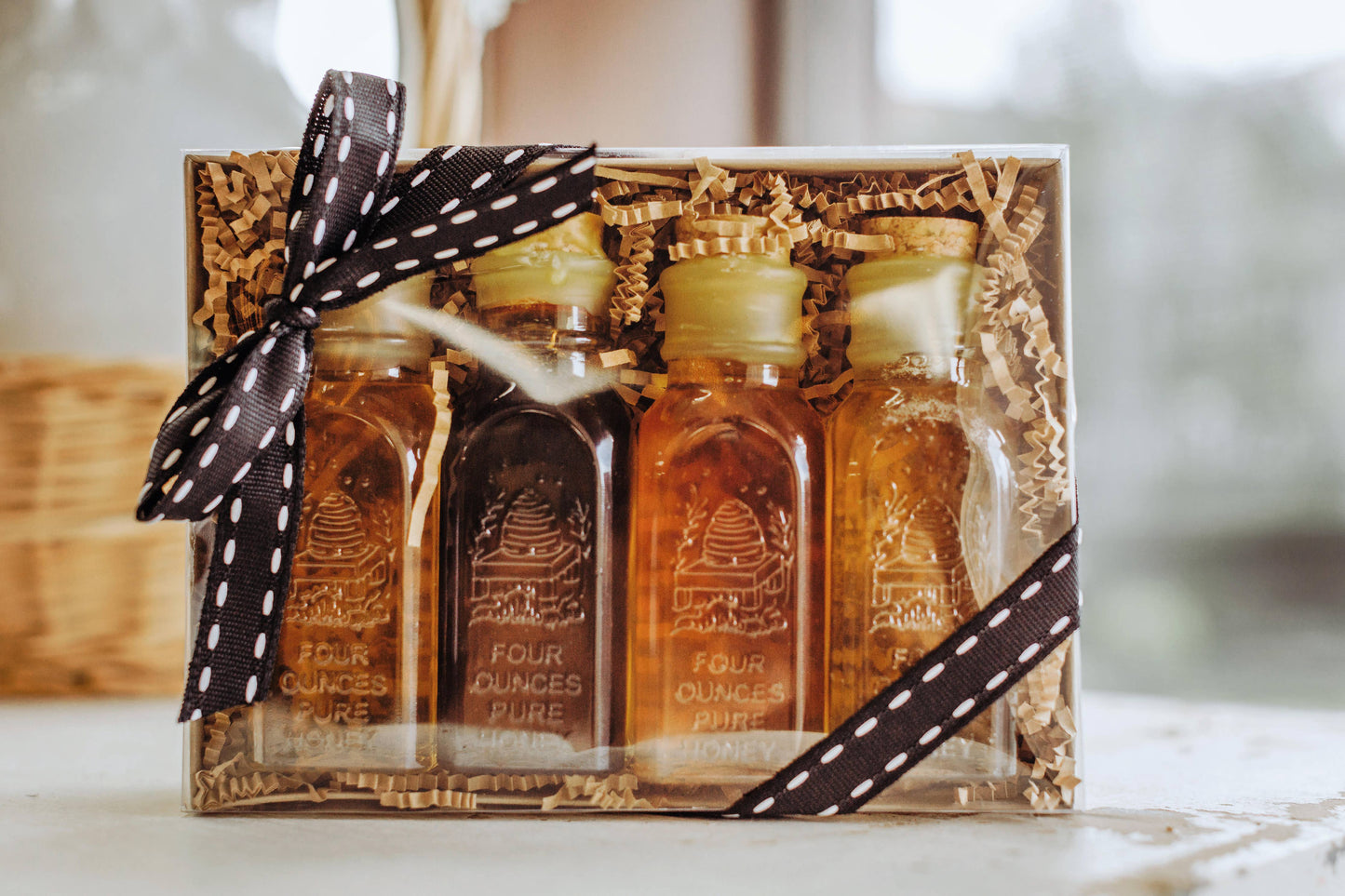 Vintage Honey Bottle Sampler Gift Set