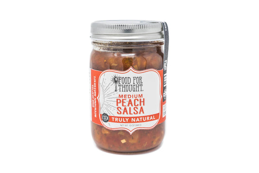 Truly Natural Peach Salsa