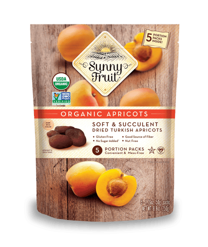 Organic Dried Apricots - No Added Sugars, Dried Fruit Snacks