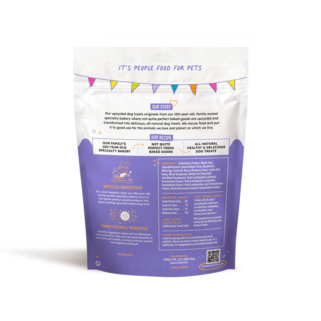 Pro Bakery Bites Soft Baked - Blueberry Pancake Recipe 6oz