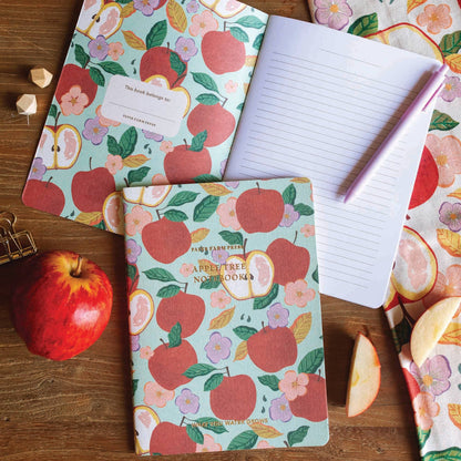 What you Water Grows Apple Tree  Stitched Notebook