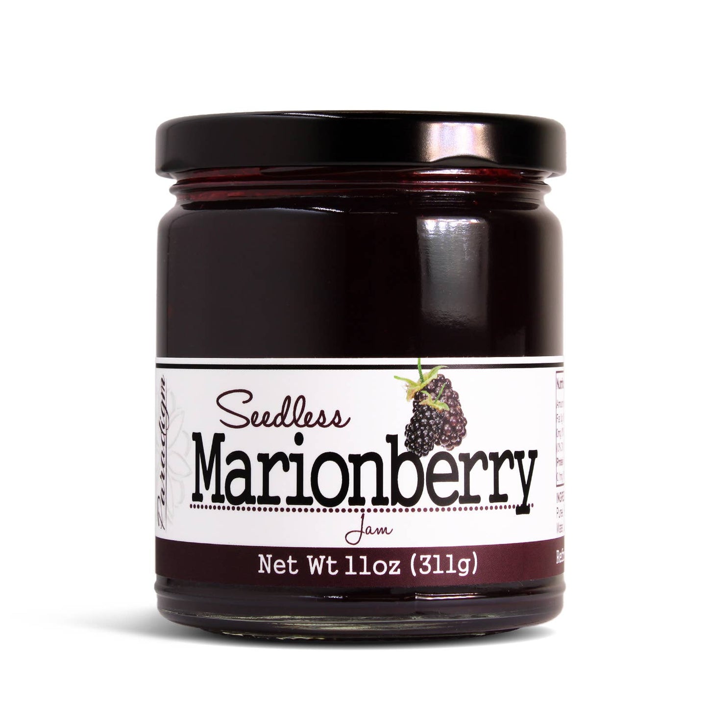 Paradigm Seedless Marionberry Jam