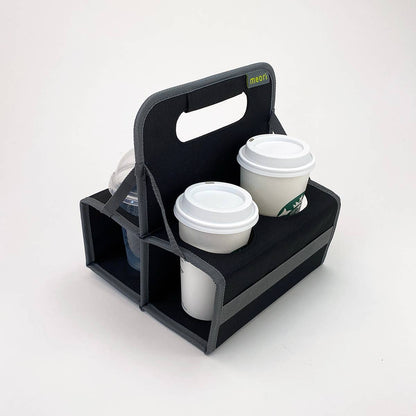 Reusable  Drink Carriers, 4 Cup, Collapsible