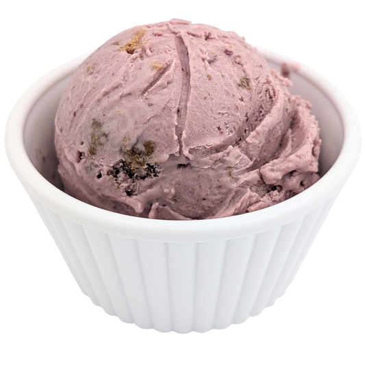 Blackberry Cheesecake Ice Cream