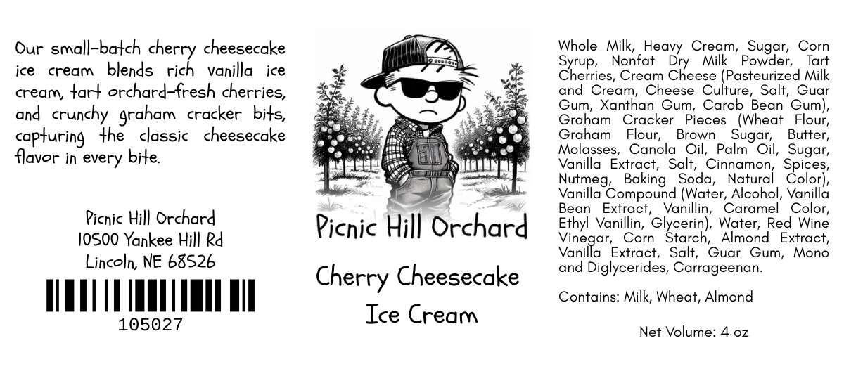 Cherry Cheesecake Ice Cream