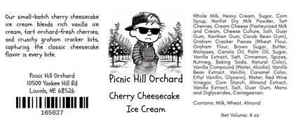 Cherry Cheesecake Ice Cream