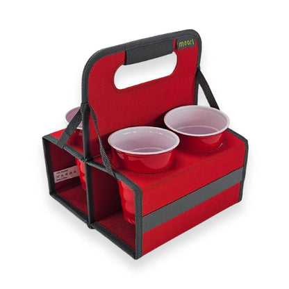 Reusable  Drink Carriers, 4 Cup, Collapsible